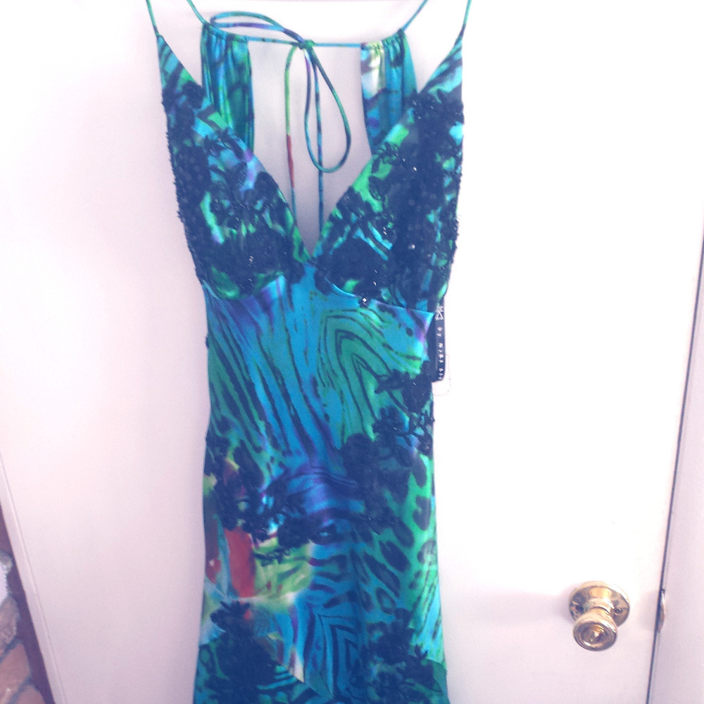 Niki by Niki Livas Jungle-Inspired Dress